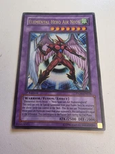 Yu-Gi-Oh STON-EN034 Elemental Hero Air Neos 1st Edition Ultra Rara NM