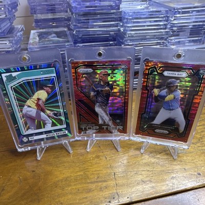 Panini MLB 3-Card Lot Rookie Rated Prospect Top Tier Naylor Wood Caminero