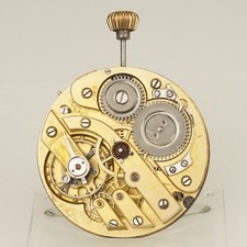WORKING Movement Pocket watch Men's no repeater no fusee no duplex RARE