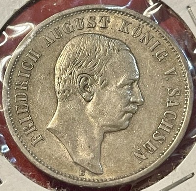 1911 E GERMANY Empire Saxony Silver 3 Marks Fr. August III1911 E GERMANY Empire