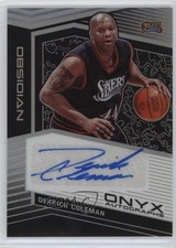 2019-20 Panini Obsidian Onyx Auto 91/99 Derrick Coleman #OA-DCM Auto 14kb