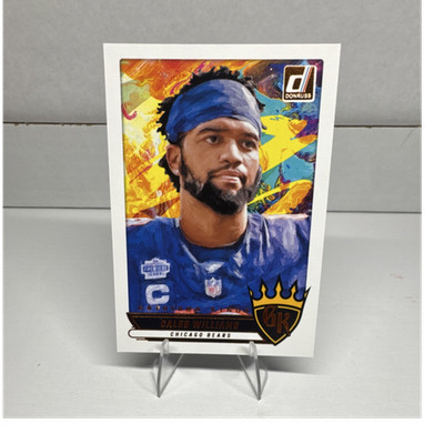 Panini 2025 Donruss Gridiron Kings Caleb Williams Chicago Bears Football Insert