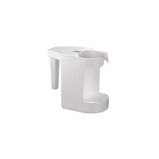 TOUGH GUY 280376 Toilet Cleaning Caddy,3 1/4 in L,White 1CG56