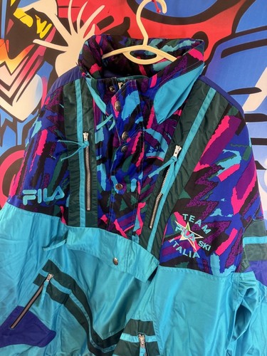 スノーボード 80s FILA ITALY SKI TEAM multicolored 80s FILA ITALY SKI TEAM multicolored