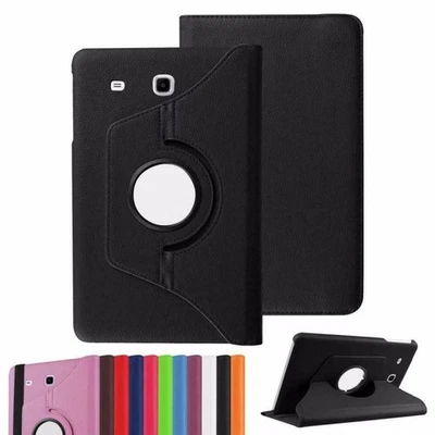 360 Étui Cuir Rotatif Pour Samsung Galaxy Tab A 7" Nook - Photo 1/3