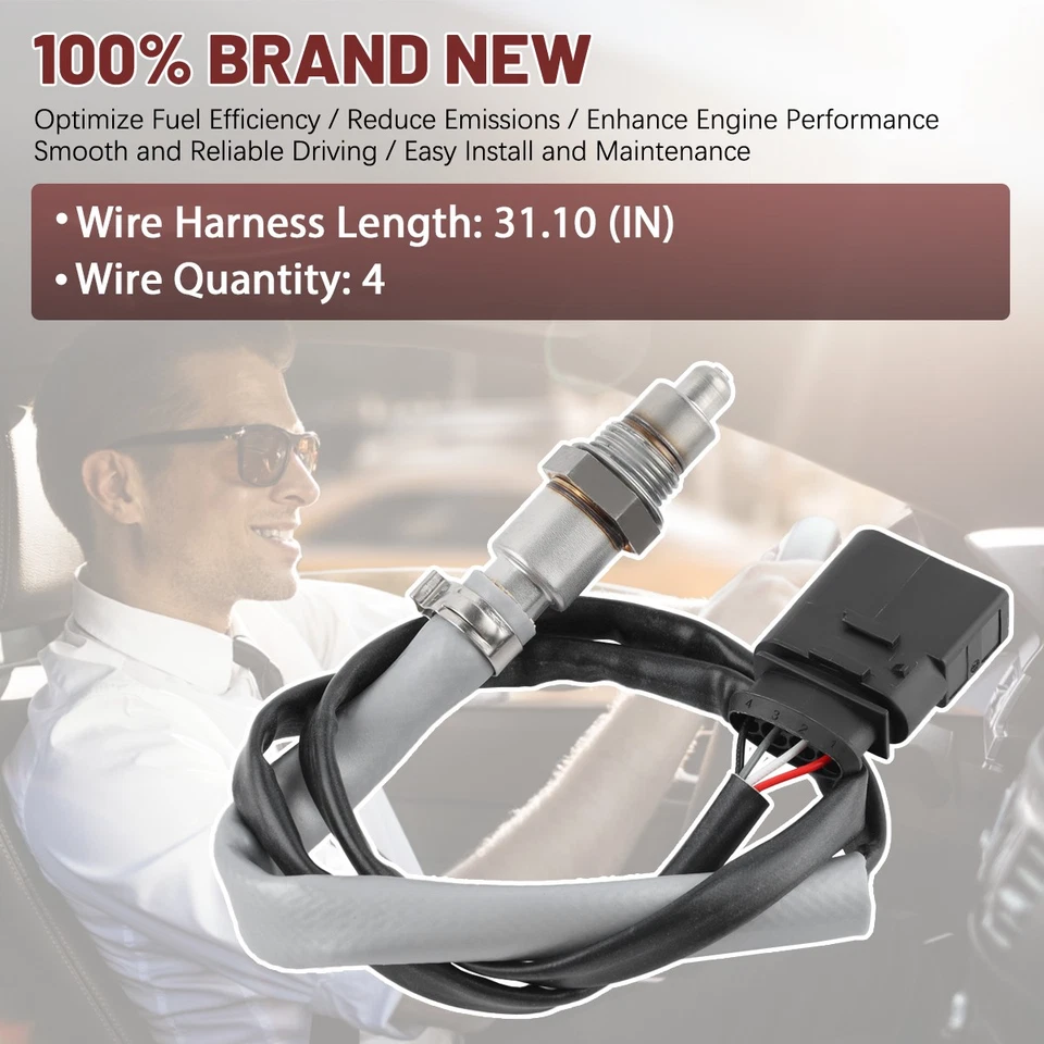 Downstream Oxygen Sensor For 2018-2024 Volkswagen Tiguan 2019-2024 Audi Q3 2.0L - Image 2 of 4