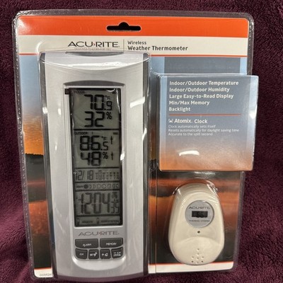 ACURITE 00592AI Wireless Weather Thermometer New.