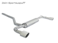 Ragazzon Duplex Sportauspuff Jeep Renegade je 115x70mm oval eingerollt gerade