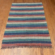 Indo Hand-woven Mimana Kilim 100% Wool Area Rug