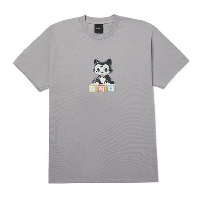 HUF BLOCKS TEE LILAC CHALK