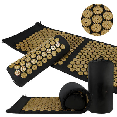MASSAGEMATTE AKUPRESSURMATTE MIT KISSEN XXL 105 CM 10362 SPITZEN FÜR RÜCKEN NACK