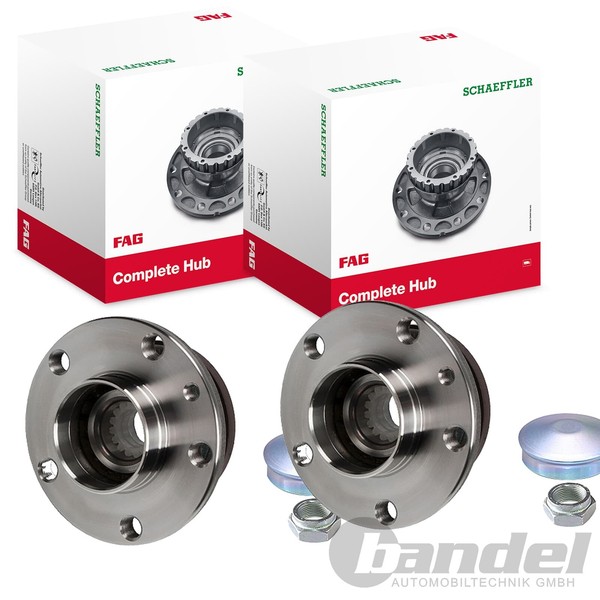 2X FAG RADLAGER-SATZ Hinten Passend FÜR Alfa Romeo 147 156 GT Links+Rechts-image