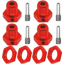 Share Goo Aluminum Wheel Hubs 17mm Hex Nuts Threadlock Compatible