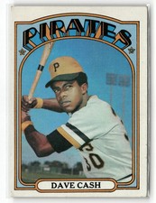 1972 Topps - Dave Cash #125 Pittsburgh Pirates FR-GD
