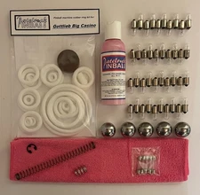 1961 Gottlieb Big Casino Pinball Machine Maintenance Tune Up Kit