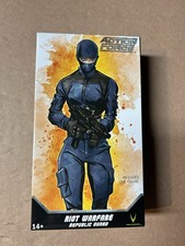 Valaverse Action Force Figure Female Riot Warfare Republic Guard Trooper