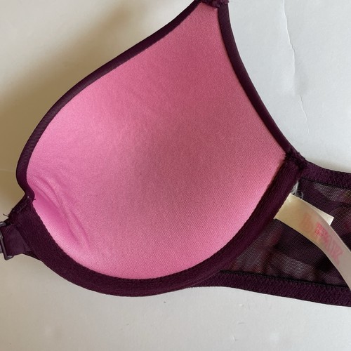 PINK by Victorias Secret BH 32B Rose Wear Everywhere Push Up Bügel vorne geschlossen - Bild 6 von 8
