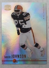 2001 Pacific Dynagon #24 Kevin Johnson Football Card - Cleveland Browns