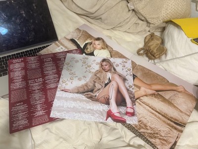 RENEE RAPP BITE ME SIGNED EXCLUSIVE BABY PINK VINYL WITH ALTERNATE COVER PRESALE