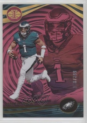 2023 Panini Illusions Pink 180/399 Jalen Hurts #84 16wc