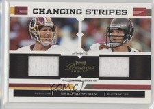 2004 Playoff Prestige Changing Stripes Materials 193/225 Brad Johnson #CS-8 n8a