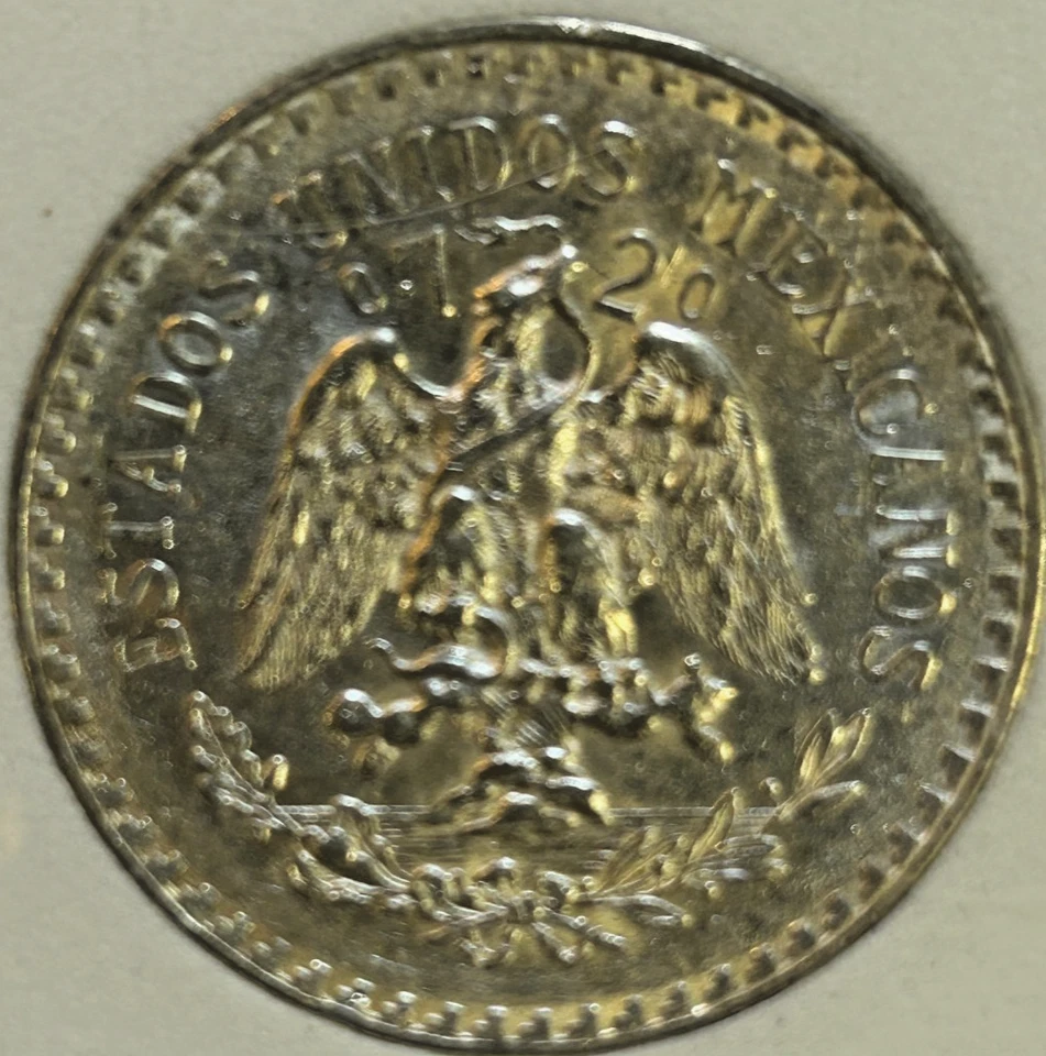 1926 Beautiful Mexico Mint Silver Peso - Nice Lusture - Image 4 of 4