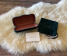 Gucci Velvet Sunglass Case Dust Bag Card