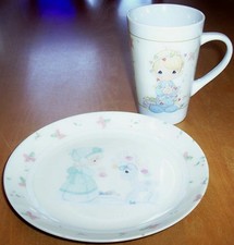Precious Moments Plate Mug Set