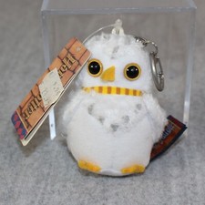 HARRY POTTER TRUDI Pluszowy brelok Jadwiga Sowa Nowy z metkami Włochy Vintage 2001 VHTF