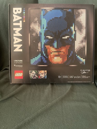 LEGO Art Jim Lee Batman Collection 31205 Sealed Box. Retired