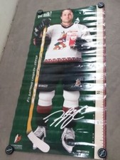 PHOENIX COYOTES Daymond Langkow promo 6-foot growth chart poster from 2002-2003