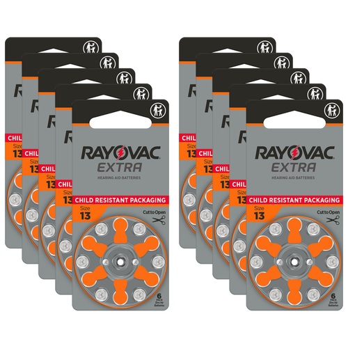 Baterías para audífonos Rayovac Extra Size 13 Zinc Air - Paquete múltiple disponible - Imagen 15 de 17