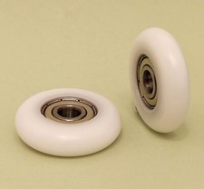 Rowing machine seat wheel. Nylon roller & bearing 8x40x10mm. FINAL SALE -50% OFF