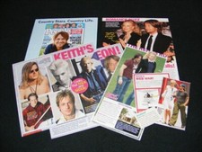 KEITH URBAN magazine clippings  