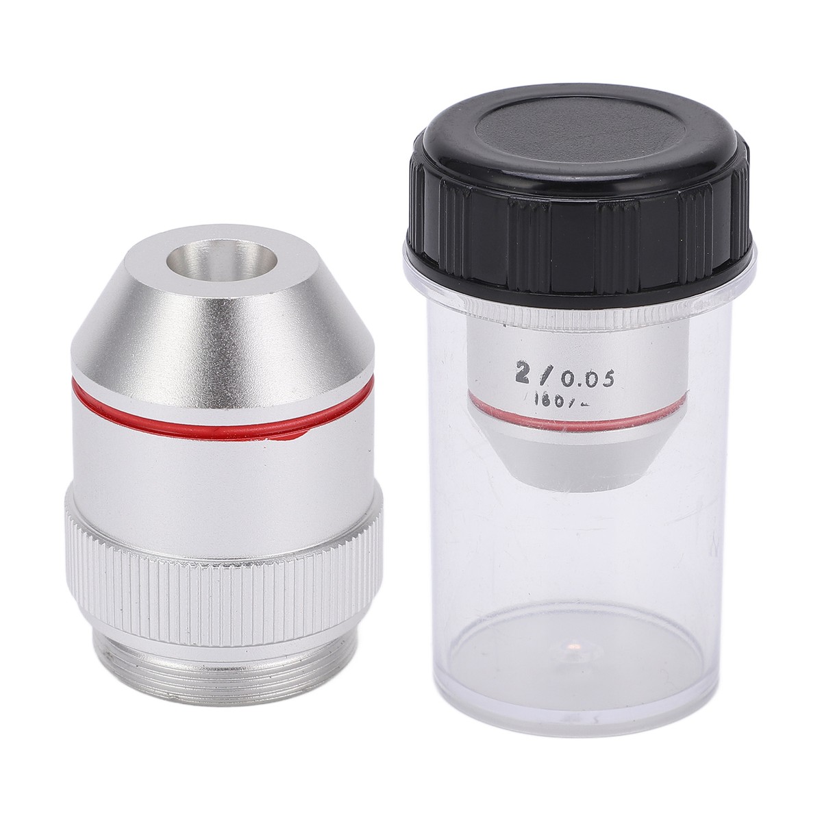Achromatic Microscope Lens Tbest Microscope Objective Lens 1X & 2X Plan ...