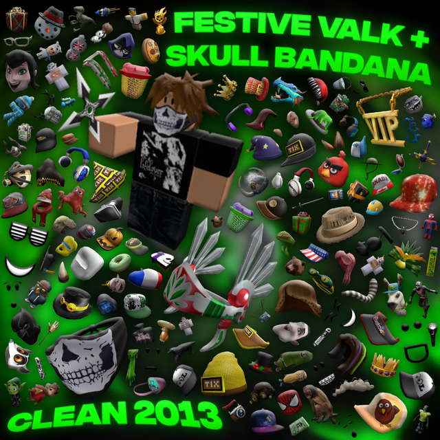 🔥STACKED SKULL BANDANA + FV🔥