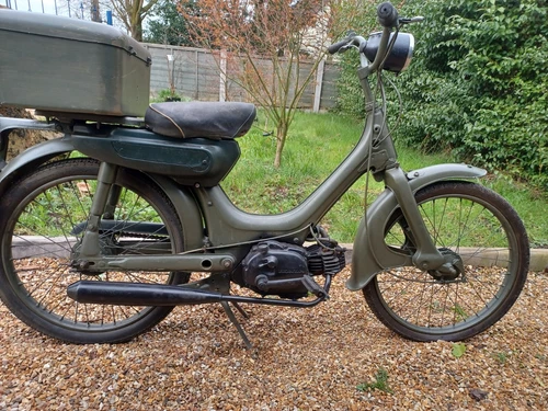 HONDA PC50 MOPED 1973 - MILITARY LOOK A LIKE - Picture 1 of 12