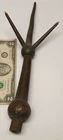 Antique Lightning Rod Finial 4 point (1 miss) Spike topper top bronze brass barn