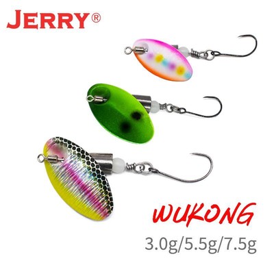 Wukong AR-S Spinner Köder Forellenangeln Spinn Metall Drehklinge Barsch Hecht