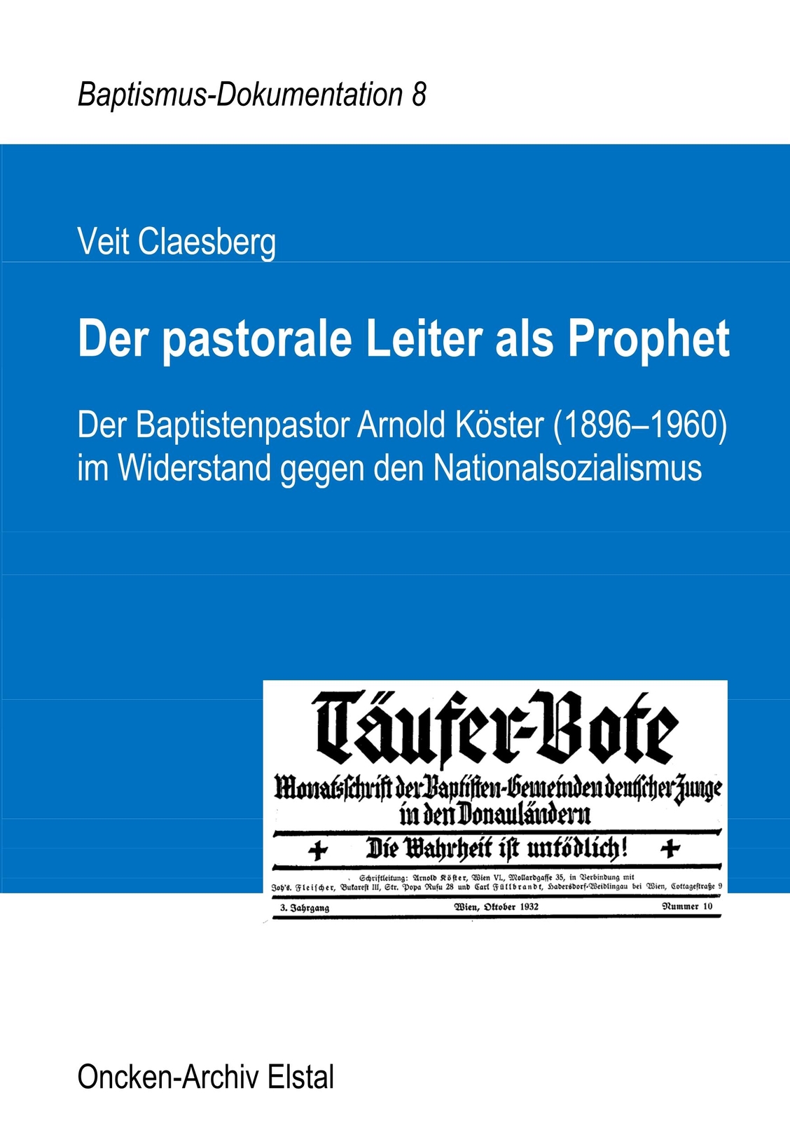 Thumbnail - Der Pastorale Leiter Als Prophet | Buch | 9783748117155