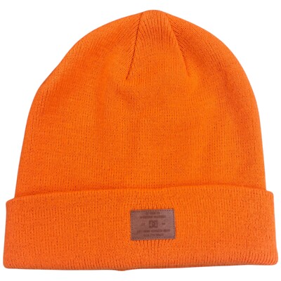DC Shoes Mütze One Size Herren Orange Acryl Skater Skaten Wintermütze