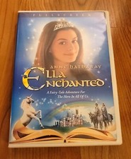 ella enchanted pre-owned dvd fullscreen anne hathway rated PG-13 fairytale story
