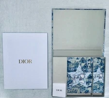 Authentic Christian DIor Around the World Journal & Pencil Boxed Set Rare VIP