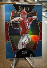 Sonny Gray /35 CAROLINA BLUE SP Parallel PREMIER LEVEL PRIZM Cincinnati Reds