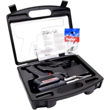 260W/200W Professional Soldering Gun Kit with Three Tips and Solder with Case