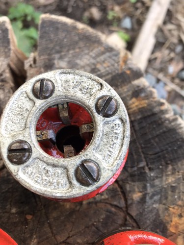 Ridgid pipe threder die 1/8,1/4,3/8,1/2,3/4 Inch  5 Dies Set - Picture 4 of 12