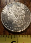 BU 1880-S Morgan Silver Dollar Uncirculated 90% Silver San Francisco Mint Luster