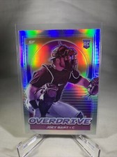 Joey Bart 2021 Panini Chronicles Overdrive Holo Prizm RC #4 Giants MLB Rookie