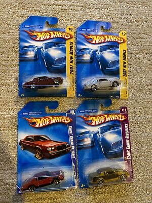 Hot Wheels 4 Set BUICK GRAND NATIONAL Variations '07 FTE Brown