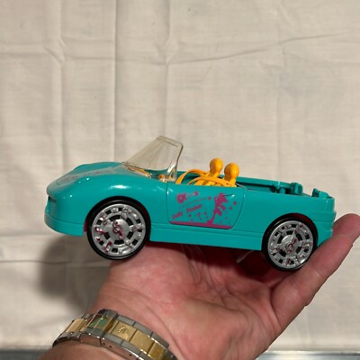 Polly pocket￼ Mattel Fashion 2007 Electropop World Convertible Aqua Car Toy